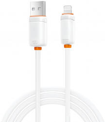 XO Design Cablu Date si Incarcare USB-A - Lightning XO Design NB302, 18W, 1m, Alb