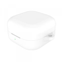 Techsuit Husa Techsuit Silicone pentru Samsung Galaxy Buds4 / Buds4 Pro, Alba - koubsolutions