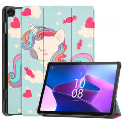 Techsuit Husa pentru Lenovo Tab M10 Gen 3, Techsuit, FoldPro Unicorn, Multicolor