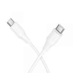 hoco. Cablu Date si Incarcare USB-C - USB-C HOCO X124, 60W, 1m, Alb