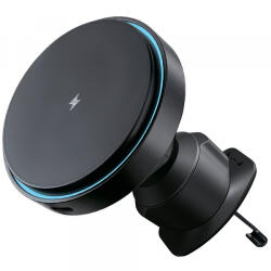 Proove Incarcator Auto Wireless Proove Light Circle, 15W, 1.67A, Negru WHLC15010001