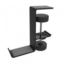 Techsuit Suport Birou Techsuit DH2 pentru Casti / Geanta, Negru