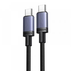 UGREEN Cablu Date si Incarcare USB-C - USB-C UGREEN L532, 240W, 0.5m, Gri - koubsolutions