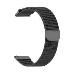 Techsuit Curea Techsuit W009 pentru Samsung Galaxy Watch / Huawei Watch Series, 22mm, Neagra - koubsolutions