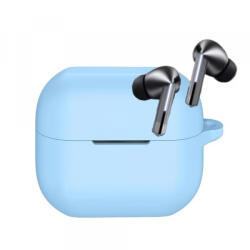 Techsuit Husa Techsuit Silicone pentru Samsung Galaxy Buds3 FE / Buds3 Pro / Buds3, Bleu - koubsolutions