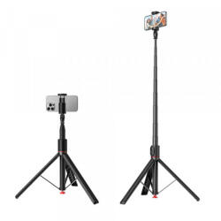 Acefast Selfie Stick Bluetooth Acefast E31, Universal, Negru
