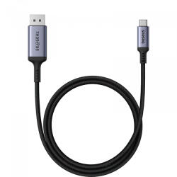 Baseus Cablu Audio si Video USB-C - DisplayPort Baseus Ultra Clarity, 8K, 1.5m, Negru B0063370D111-00