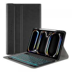 Techsuit Husa cu Tastatura pentru Apple iPad Pro 11 (2024), Techsuit, CozyTab, Neagra - koubsolutions