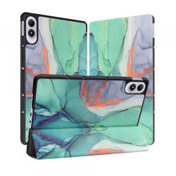 Techsuit Husa pentru Xiaomi Redmi Pad 2 Pro, Techsuit, FoldPro Green Time, Multicolor - koubsolutions