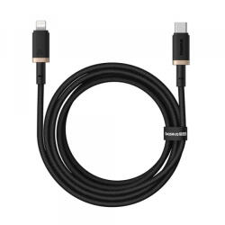 Baseus Cablu Date si Incarcare USB-C - Lightning Baseus Dura Series, 20W, 2m, Auriu Negru P10377800U01-02