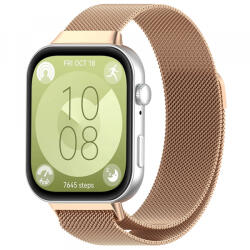 Techsuit Curea Techsuit W009 pentru Huawei Watch Fit 5 Pro / Fit 5 / Fit 4 Pro / Fit 4 / Fit 3, Roz Aurie - koubsolutions