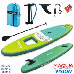 Maqua К-т надуваема sup дъска vision 10’8’’ с прозорец
