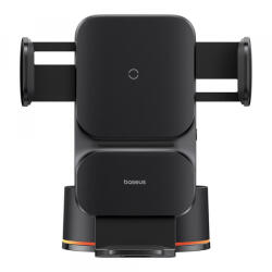 Baseus Incarcator Auto Wireless Baseus Wisdom Dash, 15W, 1.67A, Negru C40344901113-Z1