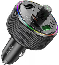 hoco. Modulator FM Bluetooth HOCO E82, 2 x USB-A - 1 x USB-C