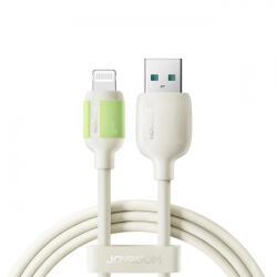 JOYROOM Cablu Date si Incarcare USB-A - Lightning Joyroom S-A53, 18W, 1.2m, Bej - koubsolutions
