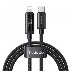Mcdodo Cablu Date si Incarcare USB-C - Lightning McDodo CA-7990 Display, 36W, 1.2m, Negru - koubsolutions