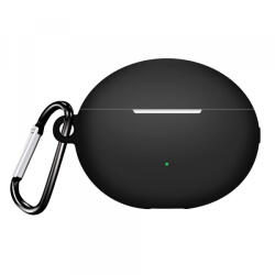 Techsuit Husa Techsuit Silicone pentru Huawei FreeBuds 6i, Neagra - koubsolutions