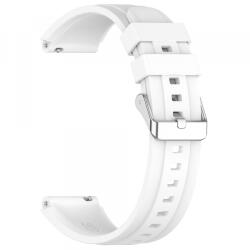 Techsuit Curea Techsuit W075 pentru Huawei Watch / Garmin Watch Series, Alba