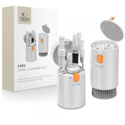 Tech-Protect Instrument Curatare Tech-Protect CS01, 20in1, Alb