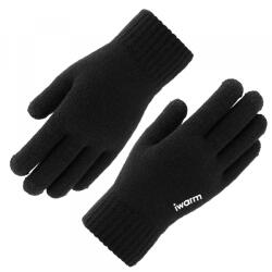 Iwarm Manusi De Iarna Tactile Iwarm ST0005, Marime 21cm, Negre