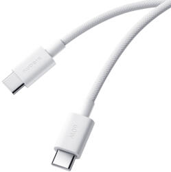Xiaomi Cablu Date si Incarcare USB-C - USB-C Xiaomi, 60W, 1m, Alb BHR0878GL