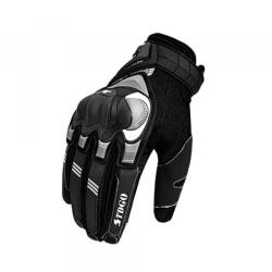 Techsuit Manusi Moto Tactile Barbati Techsuit OG105, Marime M, Negre