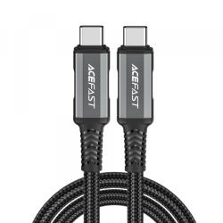 ACEFAST Cablu Date si Incarcare USB-C - USB-C Acefast C1-09, 240W, 1m, Gri - koubsolutions