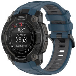 Techsuit Curea Techsuit W077 pentru Garmin Instinct 3 50mm Solar / Instinct 3 50mm, Bleumarin - koubsolutions