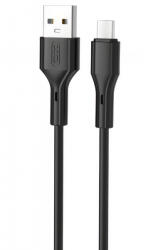 XO Design Cablu Date si Incarcare USB-A - USB-C XO Design NB230, 18W, 1m, Negru - koubsolutions