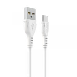 BOROFONE Cablu Date si Incarcare USB-A - USB-C Borofone BX51 Triumph, 20W, 1m, Alb - koubsolutions