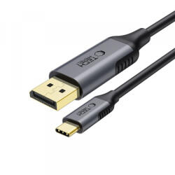 Tech-Protect Cablu Audio si Video USB-C - DisplayPort Tech-Protect Ultraboost, 1.8m, Negru - koubsolutions