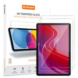 Techsuit Folie de protectie Ecran Techsuit ArmorGlass CrystalHD pentru Lenovo Tab M11, Sticla Securizata, Full Glue, Set 2 bucati - koubsolutions
