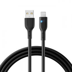 JOYROOM Cablu Date si Incarcare USB-A - Lightning Joyroom A13, 18W, 2m, Negru - koubsolutions