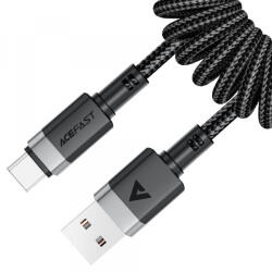 ACEFAST Cablu Date si Incarcare USB-A - USB-C Acefast C14-04, 18W, 1.2m, Negru