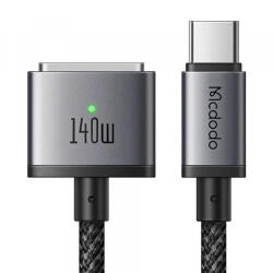 Mcdodo Cablu Incarcare McDodo CA-1470, USB-C - MagSafe 3, 140W, 2m, Negru