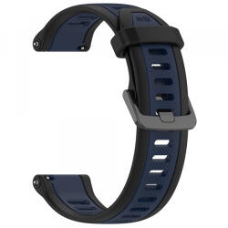 Techsuit Curea Techsuit W053 pentru Huawei Watch / Xiaomi Watch Series, 22mm, Albastra Inchis - koubsolutions