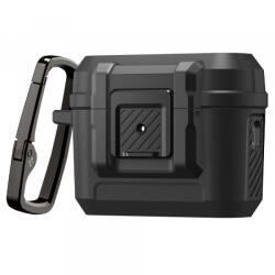 Spigen Husa Spigen Lock Fit pentru Apple AirPods Pro 3, Neagra Mata ACS09825 - koubsolutions