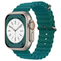 Techsuit Curea Techsuit W038 pentru Apple Watch 49mm / 46mm / 45mm / 44mm / 42mm Series, Verde - koubsolutions