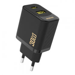 Dudao Incarcator Retea Dudao A27TEU, 30W, 3A, 1 x USB-A - 1 x USB-C, Negru - koubsolutions
