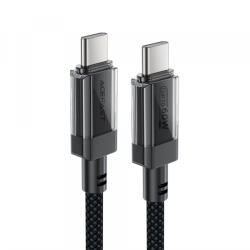 ACEFAST Cablu Date si Incarcare USB-C - USB-C Acefast C12-03, 60W, 1.2m, Negru - koubsolutions