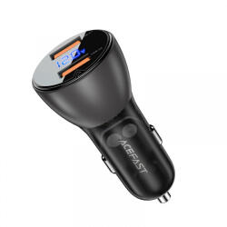 ACEFAST Incarcator Auto Acefast B7, 45W, 4.5A, 2 x USB-A, Negru