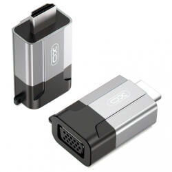 XO Design Adaptor Video XO Design GB014, HDMI - VGA, Gri