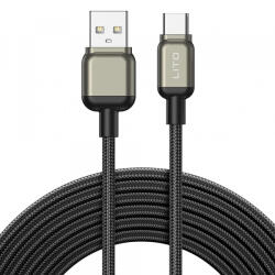 Lito Cablu Date si Incarcare USB-A - USB-C Lito LD17, 18W, 1m, Negru - koubsolutions