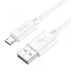 hoco. Cablu Date si Incarcare USB-A - microUSB HOCO X88, 18W, 1m, Alb