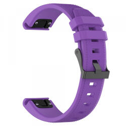 Techsuit Curea Techsuit W058 pentru Garmin Watch Fenix Series, 26mm, Mov - koubsolutions
