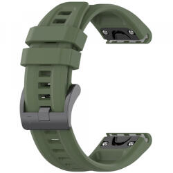 Techsuit Curea Techsuit W060 pentru Garmin Watch Fenix Series, Verde Inchis