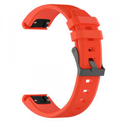 Techsuit Curea Techsuit W058 pentru Garmin Watch Fenix Series, 26mm, Portocalie - koubsolutions