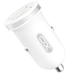 XO Incarcator Auto XO Design CC-18, 10.5W, 2.1A, 2 x USB-A, Alb - koubsolutions