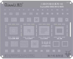 QIANLI Sita BGA QIANLI QS527 pentru CPU Samsung Exynos 850 / 3830 / 9810 / 9820