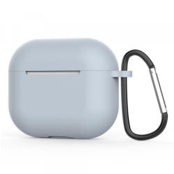 Techsuit Husa Techsuit Silicone pentru Apple AirPods 4, Argintie